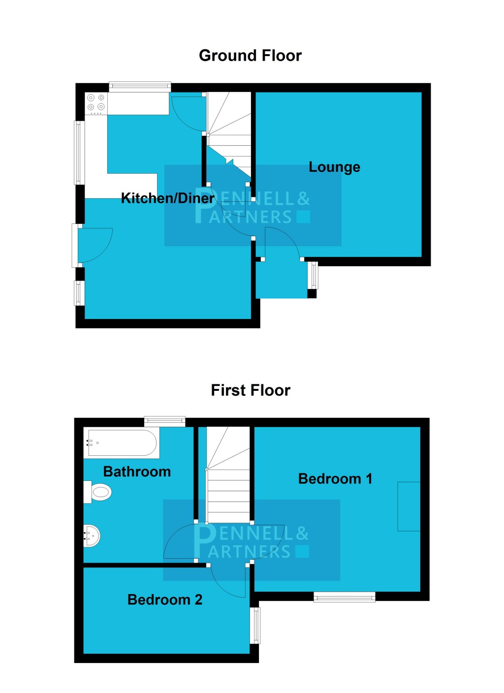 Floorplans For Thorney, Peterborough, Cambridgeshire
