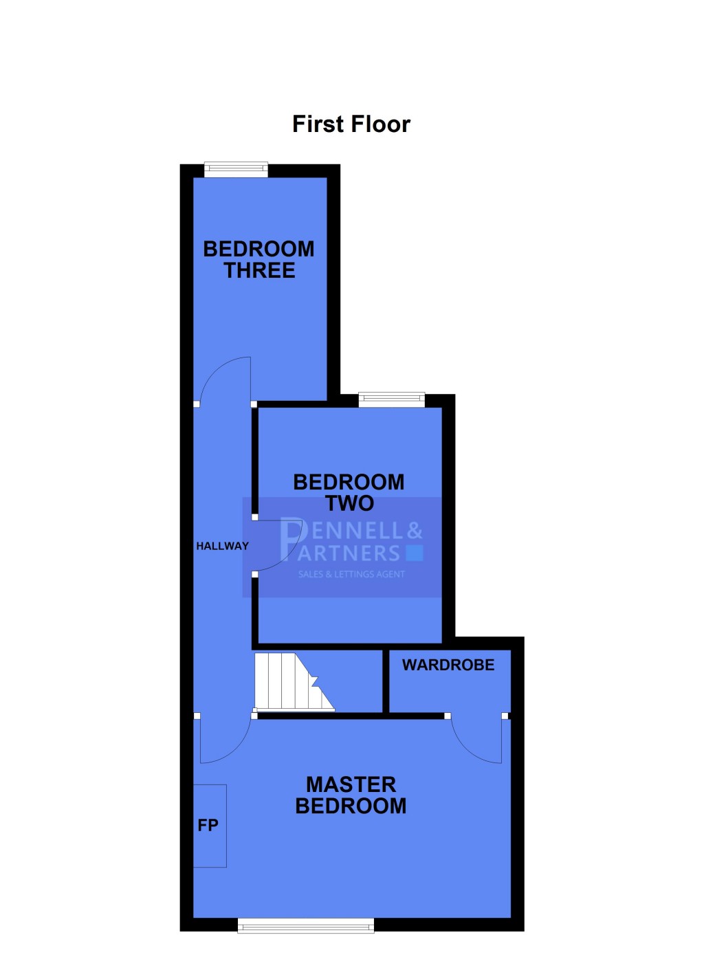 Floorplans For Orchard Street, Peterborough, Cambridgeshire