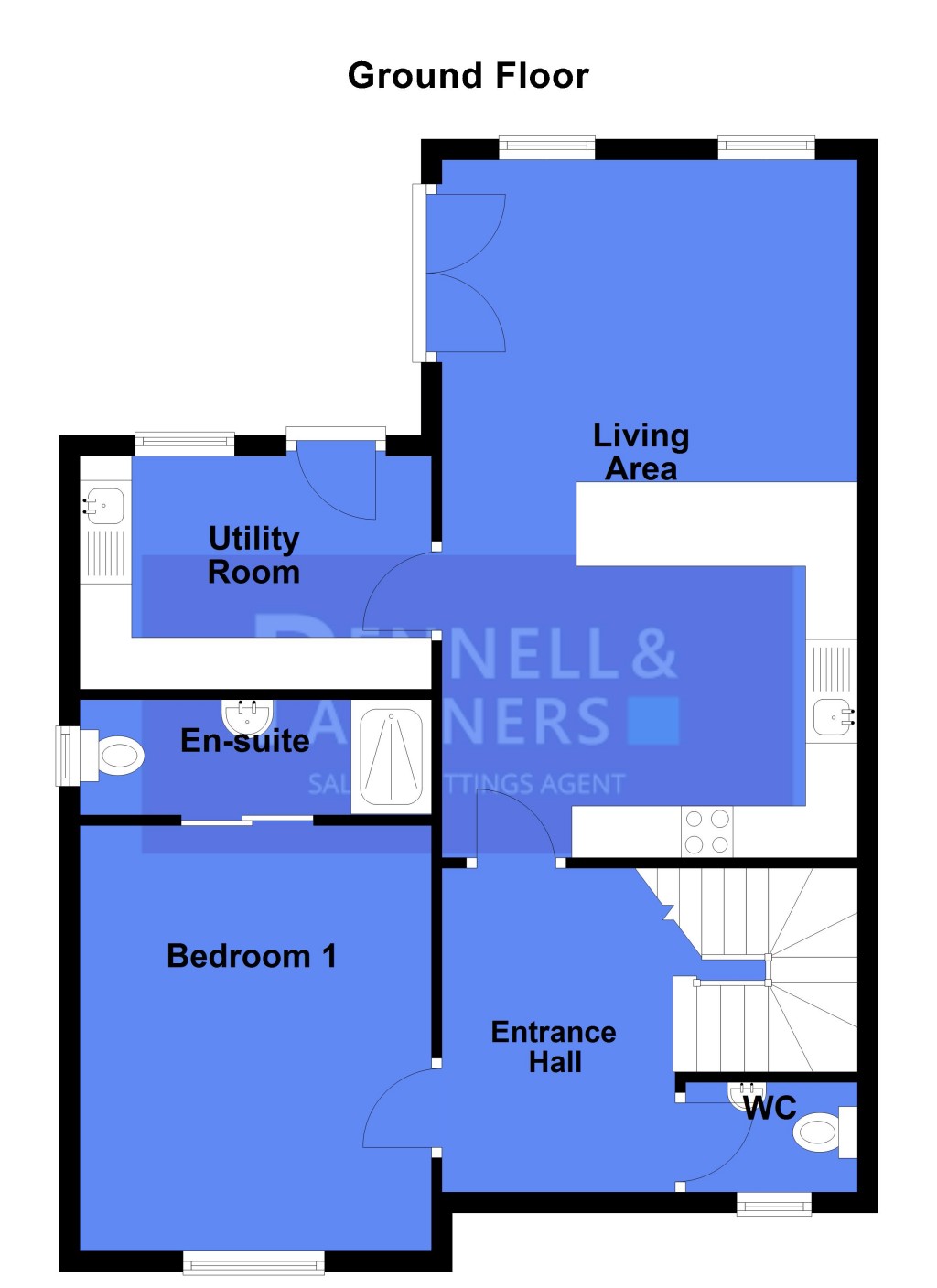 Floorplans For Coates, Cambridgeshire