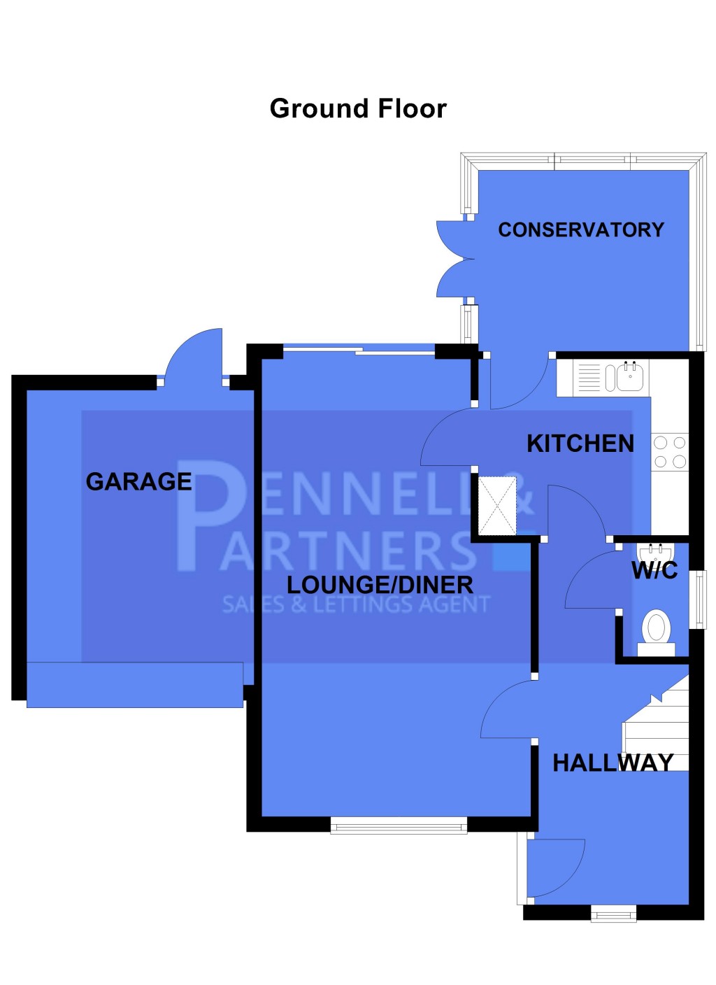 Floorplans For Caldbeck Close, Peterborough, Cambridgeshire