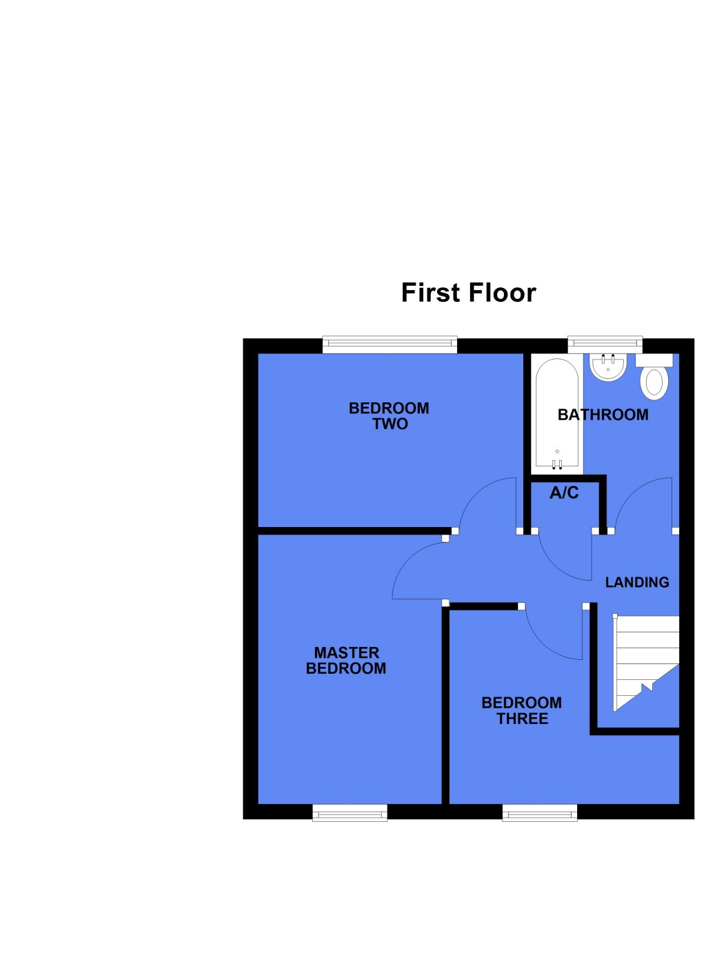 Floorplans For Caldbeck Close, Peterborough, Cambridgeshire